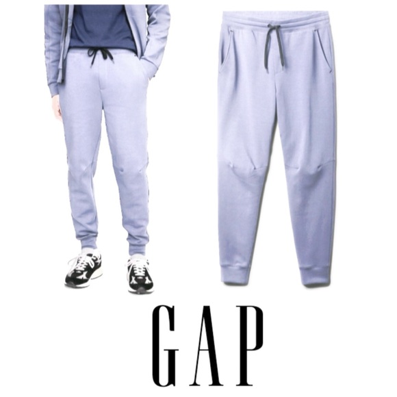 GAP Other - LIKE NEW! GapFit performance tech fleece jogger moto sweatpants